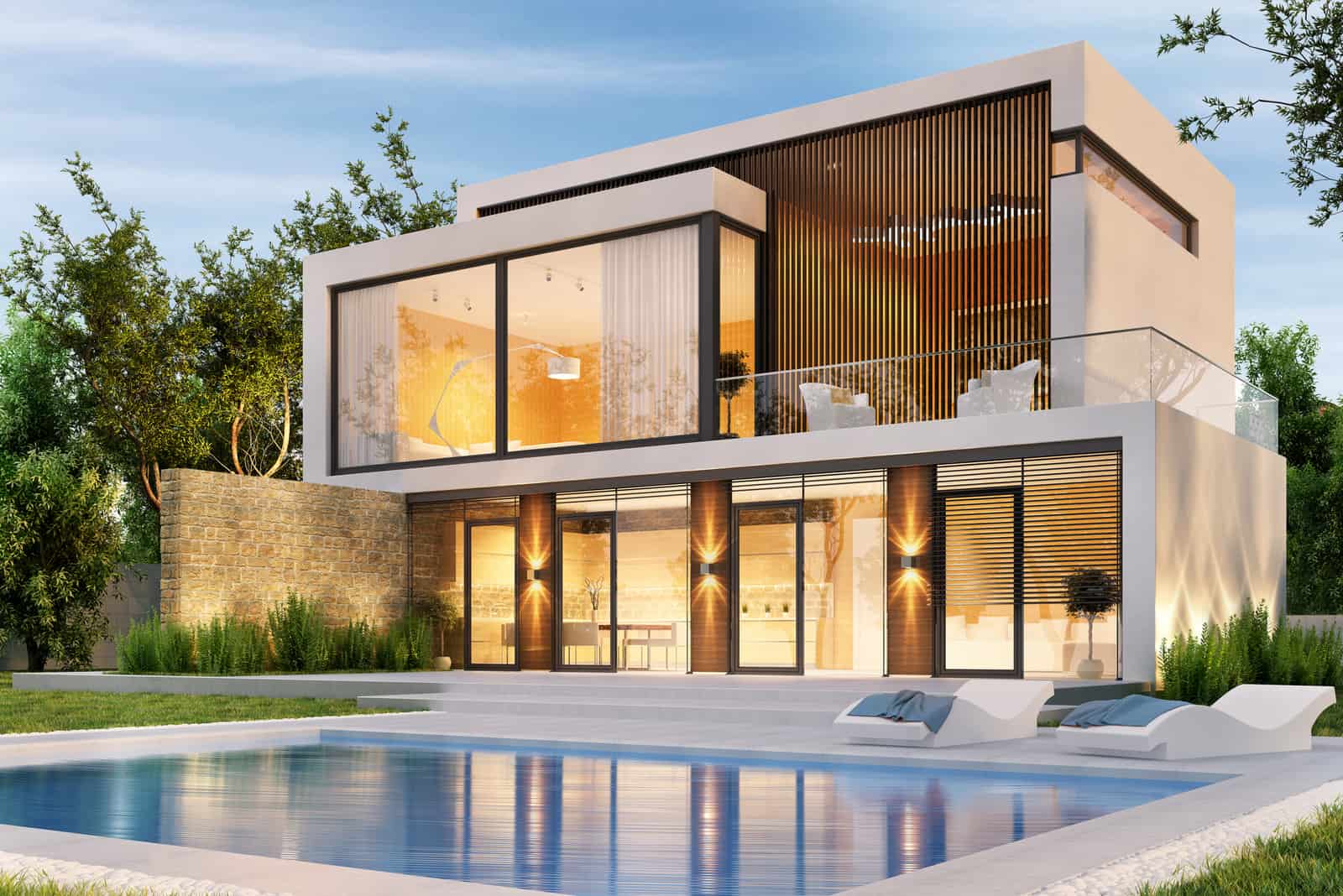 happy women and dog on bed